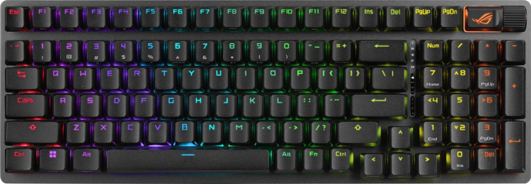 ASUS ROG Strix Scope II 96 trådløst spilltastatur ASUS ROG Strix Scope II 96 trådløst spilltastatur