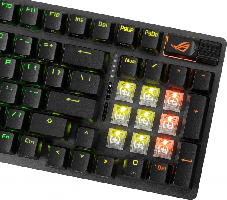 ASUS ROG Strix Scope II 96 trådløst spilltastatur ASUS ROG Strix Scope II 96 trådløst spilltastatur