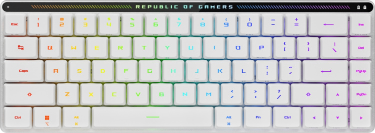 ASUS ROG Falchion RX Low Profile trådløst spilltastatur med lav profil ASUS ROG Falchion RX Low Profile trådløst spilltastatur med lav profil