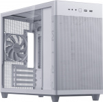 ASUS Prime AP201 TG Micro-ATX-kabinett med vindu, hvit ASUS Prime AP201 TG Micro-ATX-kabinett med vindu, hvit