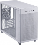 ASUS Prime AP201 TG Micro-ATX-kabinett med vindu, hvit ASUS Prime AP201 TG Micro-ATX-kabinett med vindu, hvit