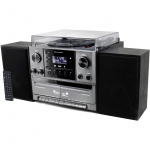Soundmaster Stereoanlegg MCD5600 med DAB+/FM-radio, CD/MP3, platespiller, dobbel kassett, USB, Bluetooth
