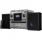 Soundmaster Stereoanlegg MCD5600 med DAB+/FM-radio, CD/MP3, platespiller, dobbel kassett, USB, Bluetooth