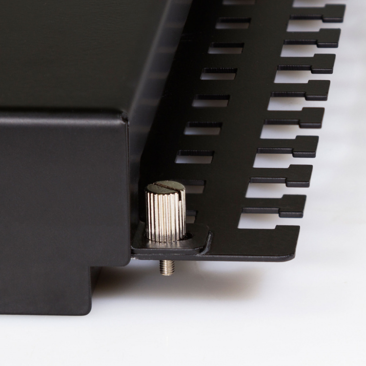 LogiLink Patchpanel 16-port Cat6 for 19-tommers rack U1 Svart