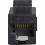 LogiLink Keystone skjøtekontakt Cat6 UTP 2 x RJ45 Svart LogiLink Keystone skjøtekontakt Cat6 UTP 2 x RJ45 Svart
