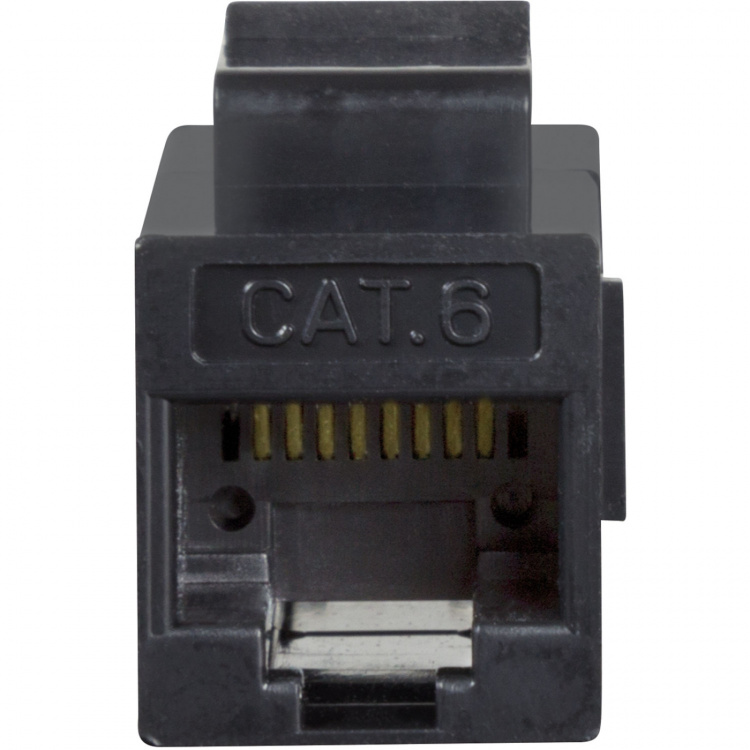 LogiLink Keystone skjøtekontakt Cat6 UTP 2 x RJ45 Svart LogiLink Keystone skjøtekontakt Cat6 UTP 2 x RJ45 Svart