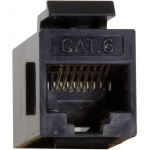 LogiLink Keystone skjøtekontakt Cat6 UTP 2 x RJ45 Svart LogiLink Keystone skjøtekontakt Cat6 UTP 2 x RJ45 Svart