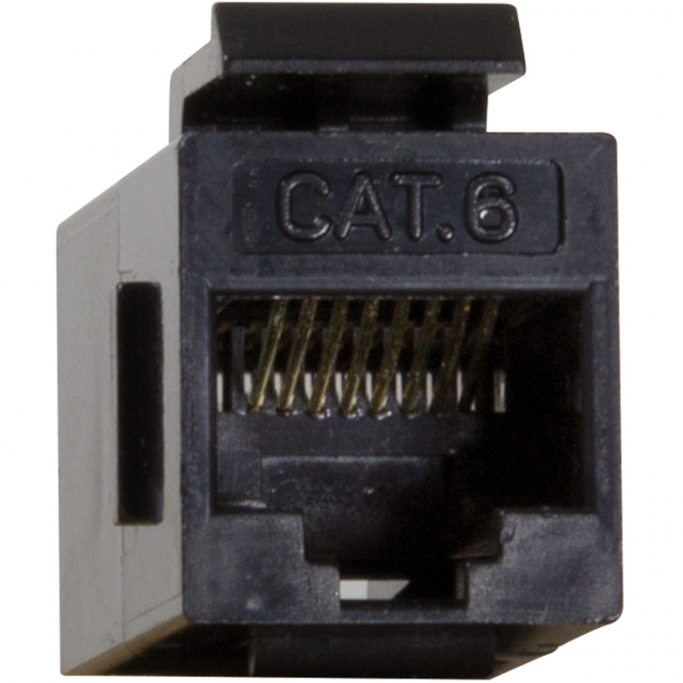 LogiLink Keystone skjøtekontakt Cat6 UTP 2 x RJ45 Svart LogiLink Keystone skjøtekontakt Cat6 UTP 2 x RJ45 Svart