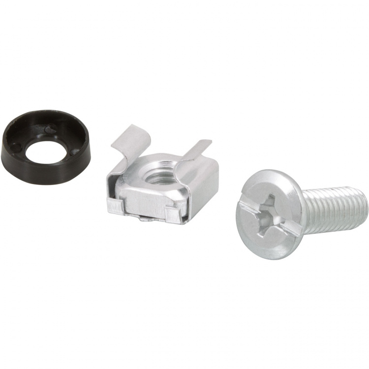 LogiLink Monteringssett M6 for rack/veggskap 20-pakning