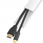 LogiLink Kabelkanalsett 67 deler Hvit