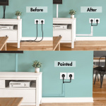 LogiLink Kabelkanalsett 67 deler Hvit