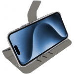 Celly Wally lommebokveske til iPhone 16 Pro Svart