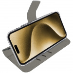 Celly Wally lommebokveske til iPhone 16 Plus svart