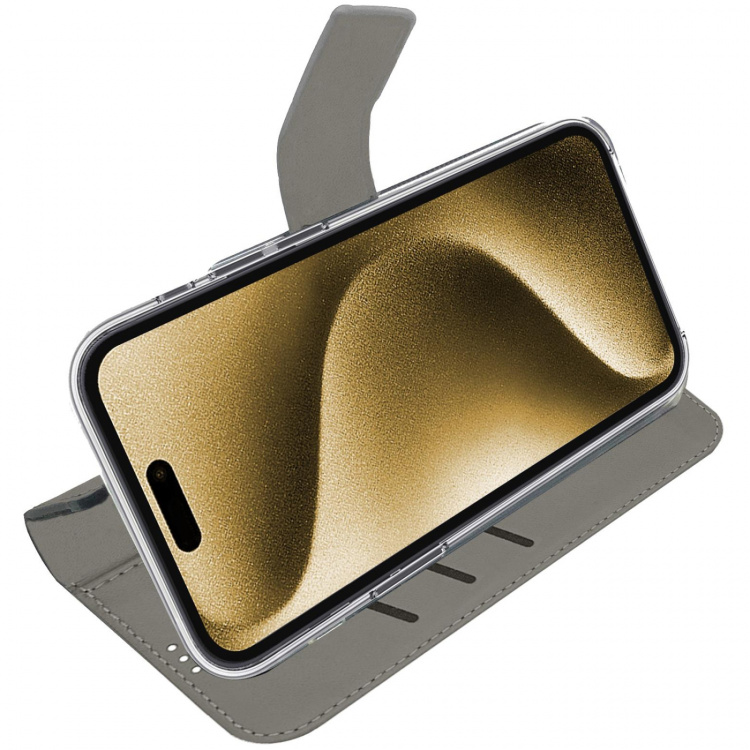 Celly Wally lommebokveske til iPhone 16 Plus svart