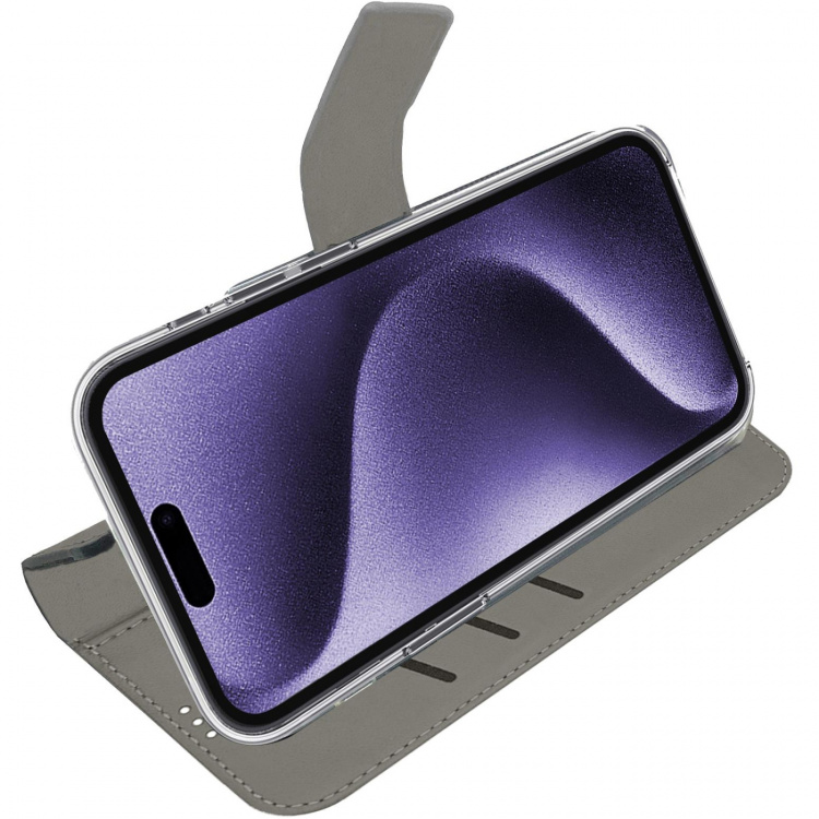 Celly Wally lommebokveske til iPhone 16 Pro Max Svart