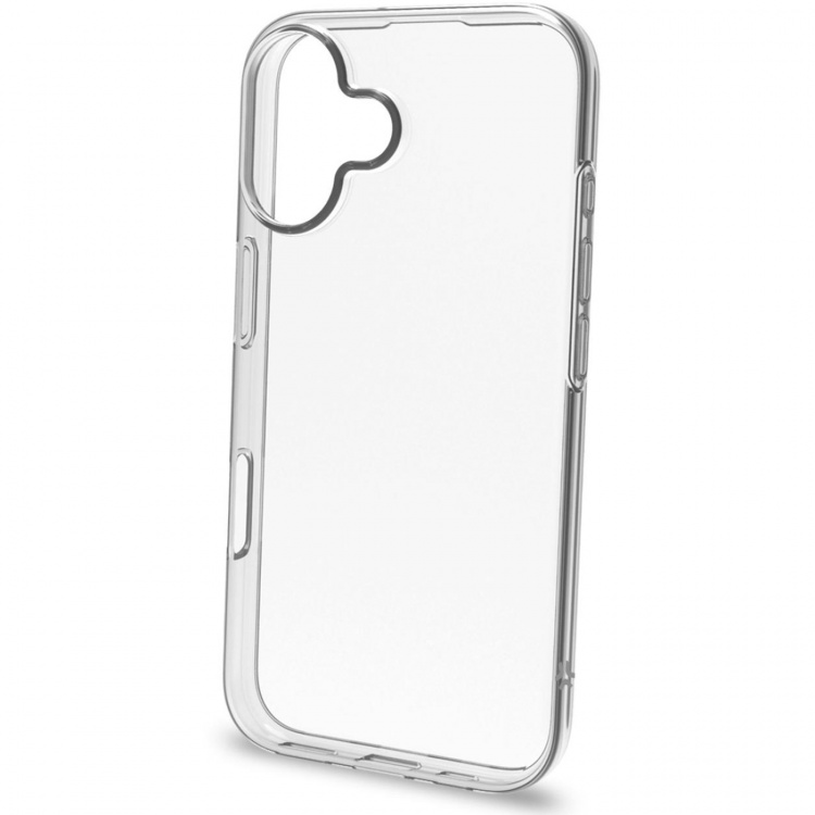 Celly Gelskin TPU-deksel iPhone 16 Transparent Celly Gelskin TPU-deksel iPhone 16 Transparent