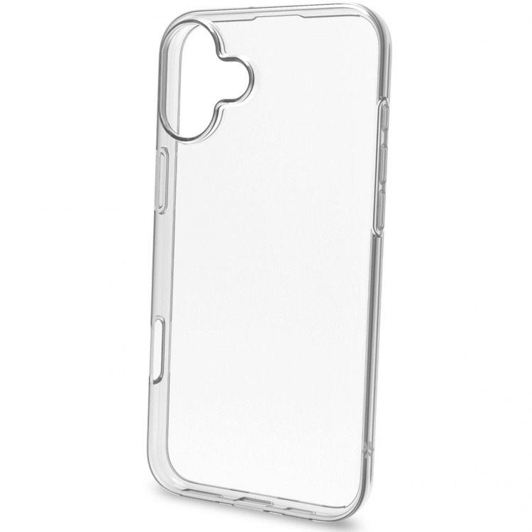 Celly Gelskin TPU-deksel iPhone 16 Plus Transparent
