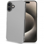 Celly Gelskin TPU-deksel iPhone 16 Plus Transparent
