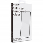 Celly Skjermbeskytter i helglass herdet glass iPhone 16 Plus Celly Skjermbeskytter i helglass herdet glass iPhone 16 Plus