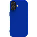 Celly Cromo Soft gummideksel iPhone 16 Blå