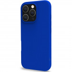 Celly Cromo Mykt gummideksel til iPhone 16 Pro Blå