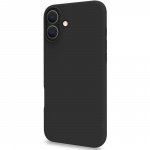 Celly Cromo Soft gummideksel iPhone 16 Plus Svart