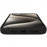 Celly Cromo Soft gummideksel iPhone 16 Plus Svart