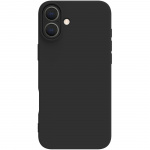 Celly Cromo Soft gummideksel iPhone 16 Plus Svart