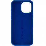 Celly Cromomag Magnetisk, mykt gummideksel MagSafe iPhone 16 Pro Max Blue
