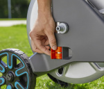 GARDENA CleverRoll M Easy metallslangevogn, 25 m flexslange