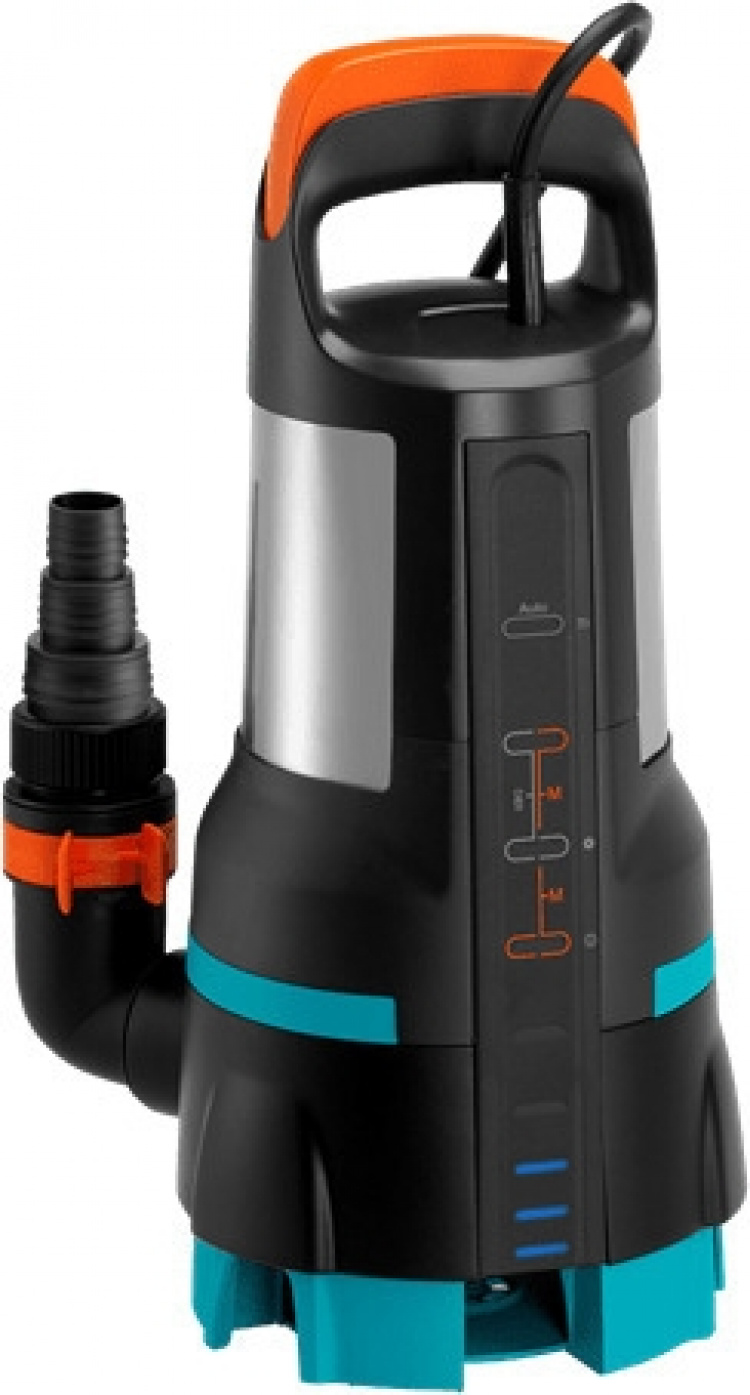 GARDENA Slangepumpe 19500, for klart og skittent vann