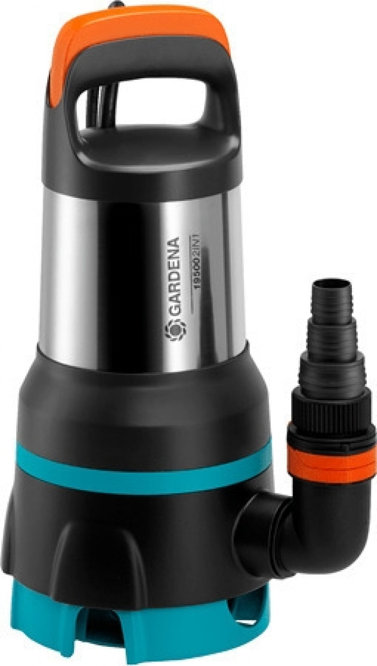 GARDENA Slangepumpe 19500, for klart og skittent vann