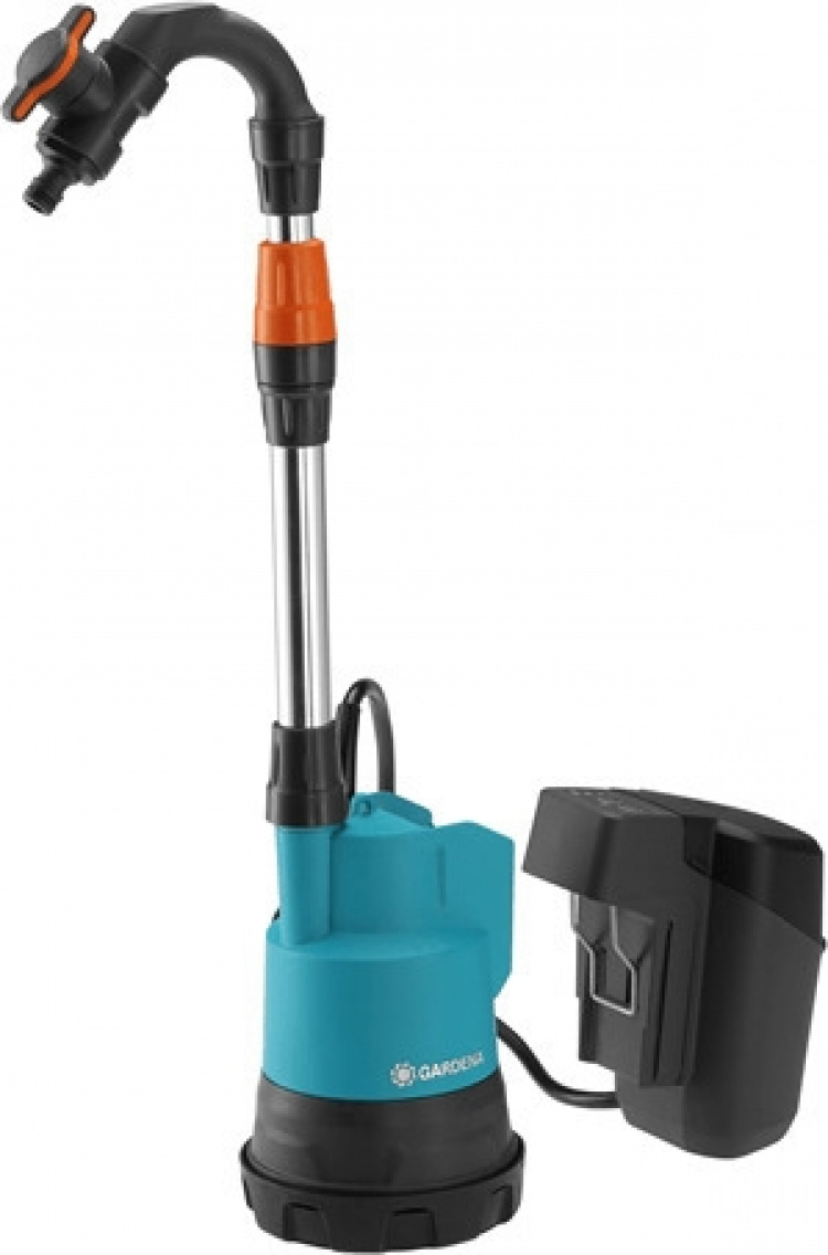 GARDENA Regnvannspumpe 2000/2 18V P4A, uten batteri