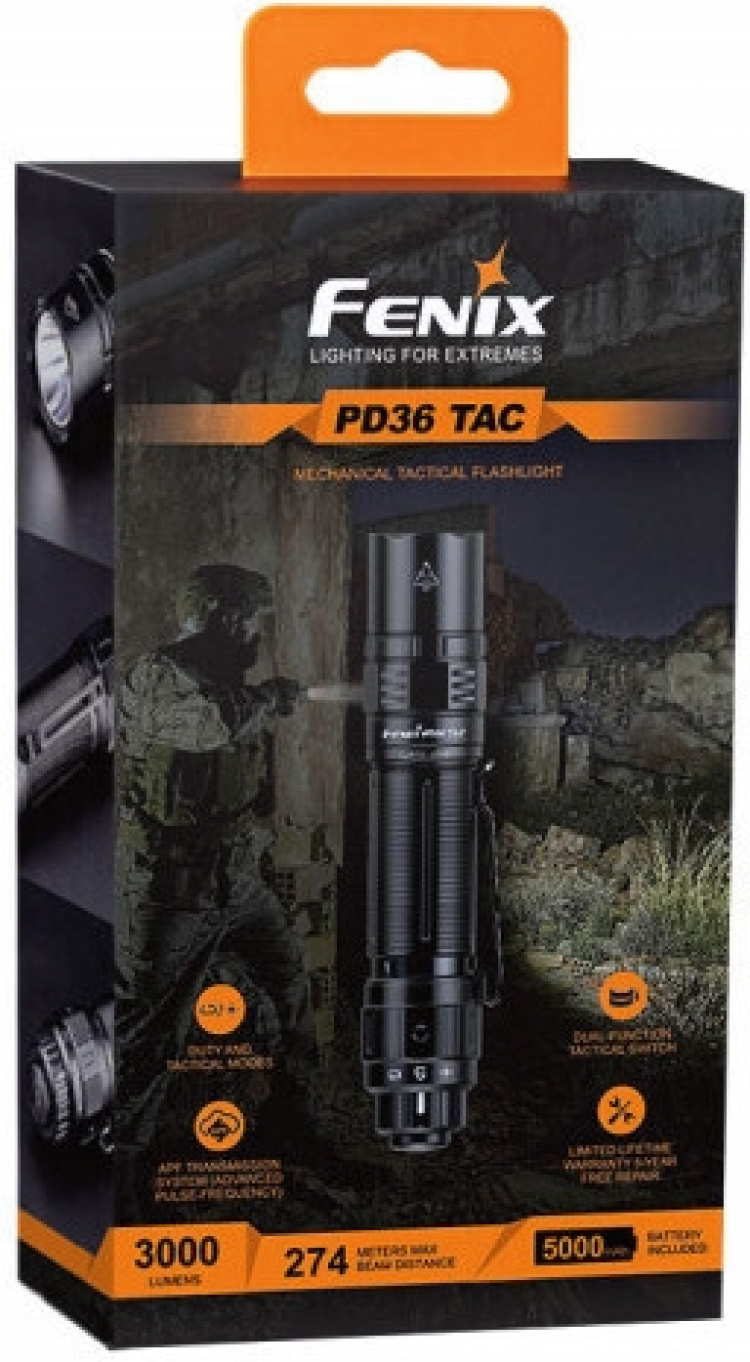 Fenix PD36 TAC lommelykt