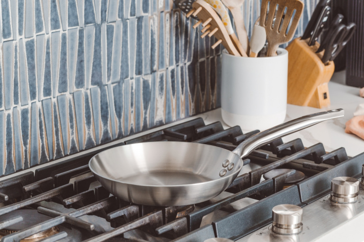 De Buyer Alchimy stekepanne, 28 cm, rustfritt stål