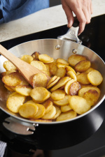 De Buyer Mineral B LOQY stekepanne, 24 cm, karbonstål