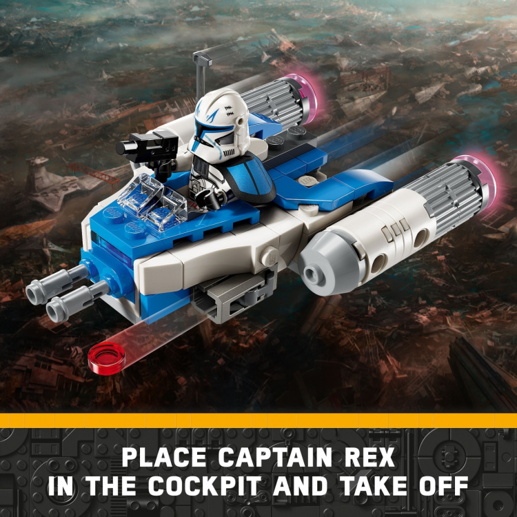 LEGO Star Wars 75391 - Kaptein Rex\' Y-wing™ mikrodestroyer LEGO Star Wars 75391 - Kaptein Rex\' Y-wing™ mikrodestroyer