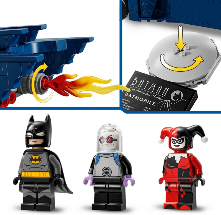 LEGO Super Heroes DC 76274 - Batman™ og Batmobilen™ mot Harley Quinn™ og Punisher