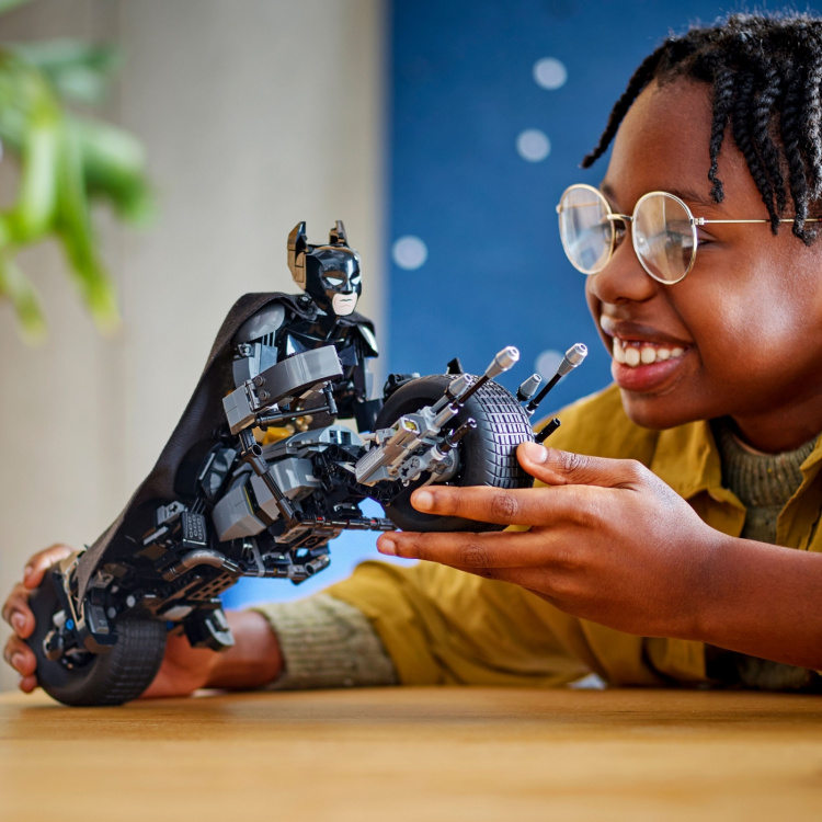 LEGO Super Heroes DC 76273 - Byggbar Batman™-figur og Batpod-hjul LEGO Super Heroes DC 76273 - Byggbar Batman™-figur og Batpod-hjul