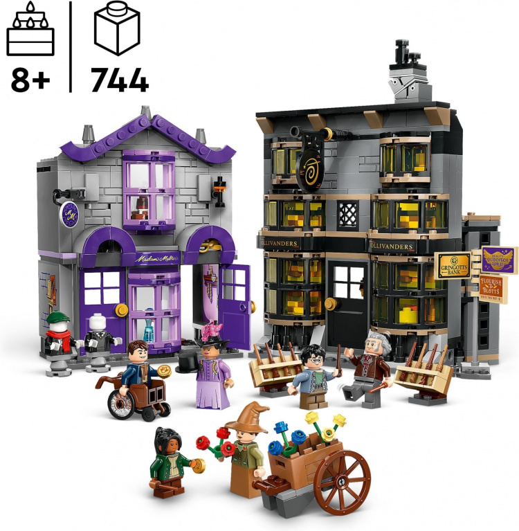 LEGO Harry Potter 76439 - Ollivanders™ og mamma Malkins kapper LEGO Harry Potter 76439 - Ollivanders™ og mamma Malkins kapper