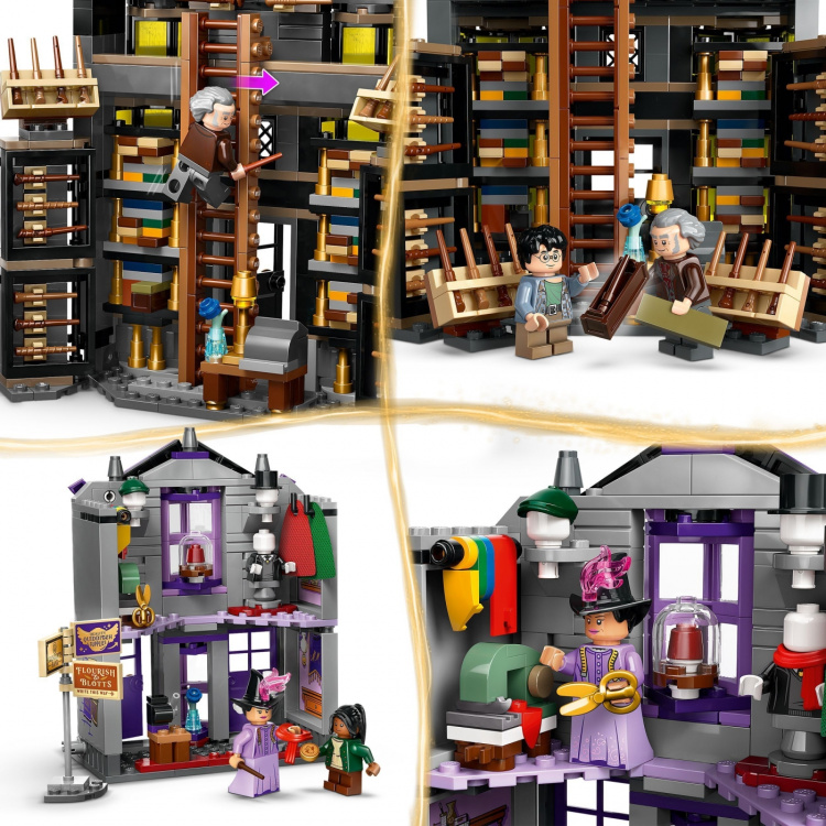 LEGO Harry Potter 76439 - Ollivanders™ og mamma Malkins kapper LEGO Harry Potter 76439 - Ollivanders™ og mamma Malkins kapper
