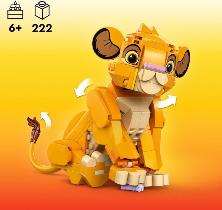 LEGO Disney Classic 43243 - Løveungen Simba