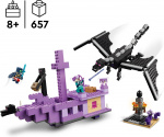 LEGO Minecraft 21264 - Øgle og edderkoppskip LEGO Minecraft 21264 - Øgle og edderkoppskip