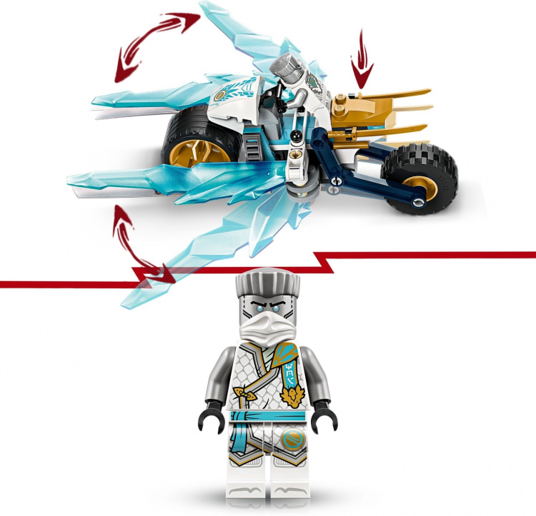 LEGO Ninjago 71816 - Zanes ismotorsykkel