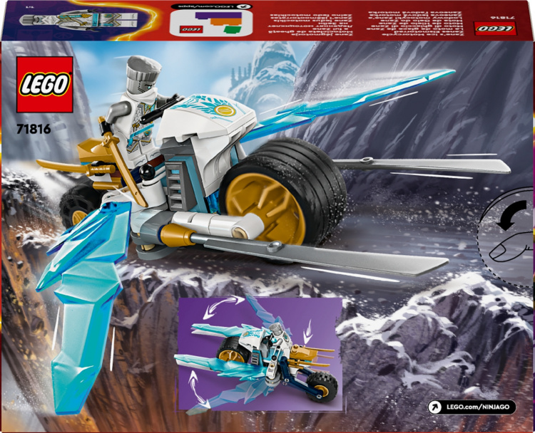 LEGO Ninjago 71816 - Zanes ismotorsykkel