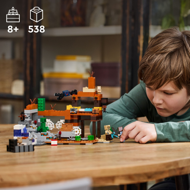 LEGO Minecraft 21263 - Gruvesjakt i villmarken LEGO Minecraft 21263 - Gruvesjakt i villmarken