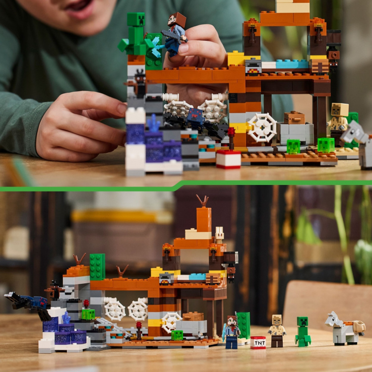 LEGO Minecraft 21263 - Gruvesjakt i villmarken LEGO Minecraft 21263 - Gruvesjakt i villmarken