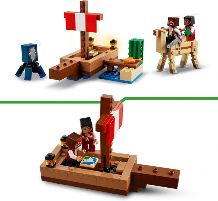 LEGO Minecraft 21259 - Piratskipets reise