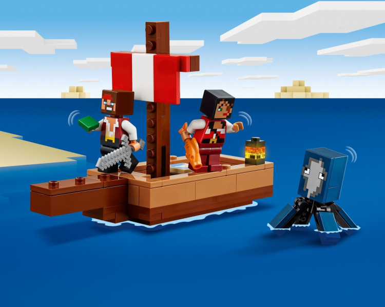 LEGO Minecraft 21259 - Piratskipets reise