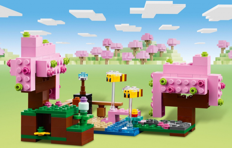 LEGO Minecraft 21260 - Blomstrende kirsebærhage